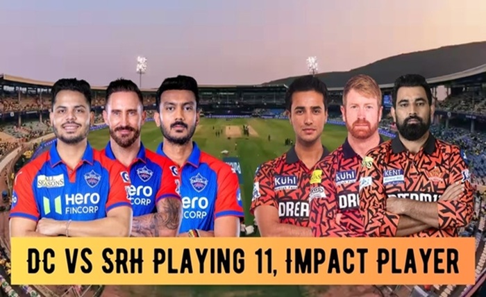 delhi capitals vs sunrisers hyderabad timeline
