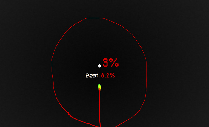 draw a perfect circle game
