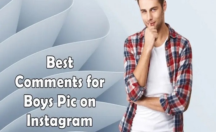 one word comment for boy pic on instagram